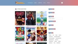 This is a picture of the website: vercomicsporno.xxx