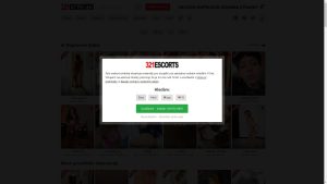 This is the : 321Escorts-homepage