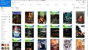 This is the : Adult-Empire-Horror-homepage