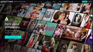 This is the : Adulttime-Trans-homepage