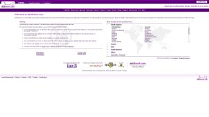 This is the : Adultwork-homepage