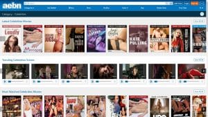 This is the : Aebn-Celebrities-homepage