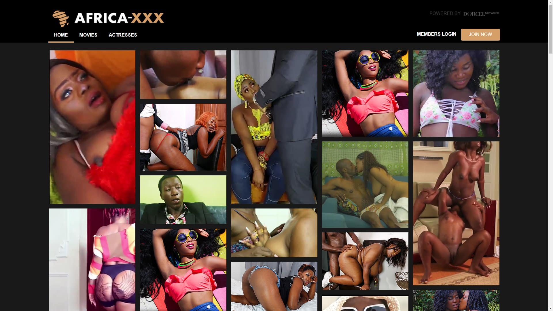 Screenshot of Africa Xxx