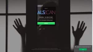 This is the : Alsscan-homepage