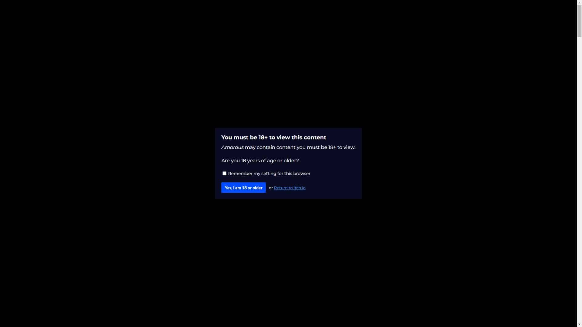 Screenshot of Amorous