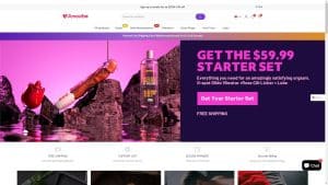 This is the : Amovibe-homepage