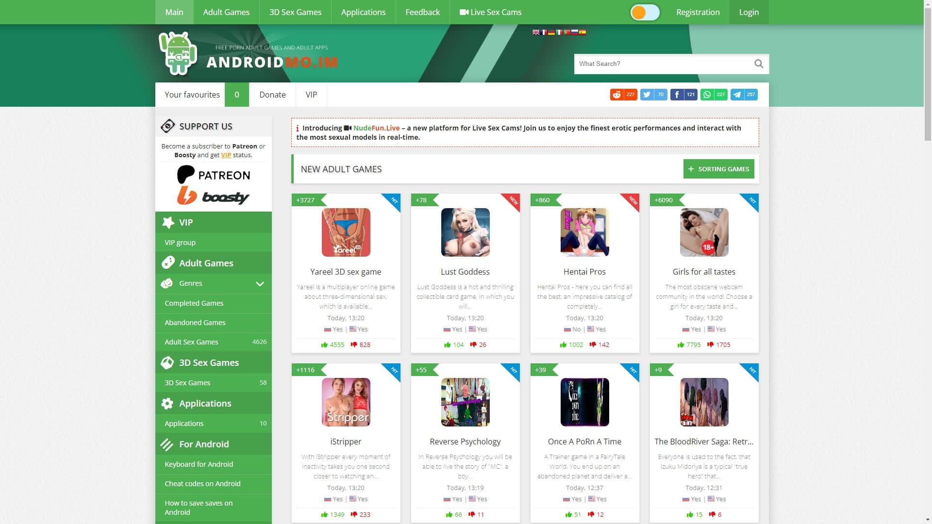 Screenshot of Androidmo