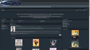 This is the : Animeotk-homepage