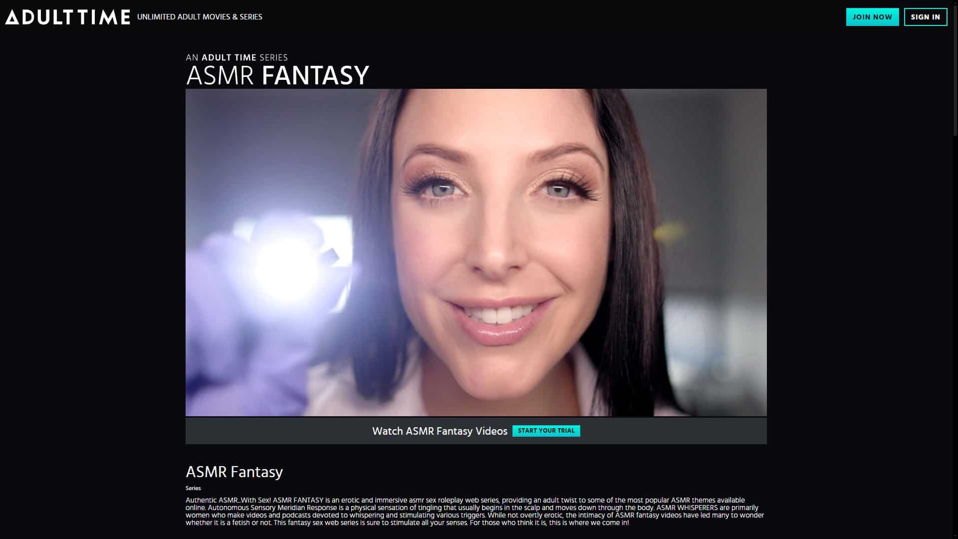 Screenshot of Asmr Fantasy
