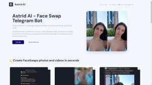 This is the : Astrid-Ai-Fake-homepage