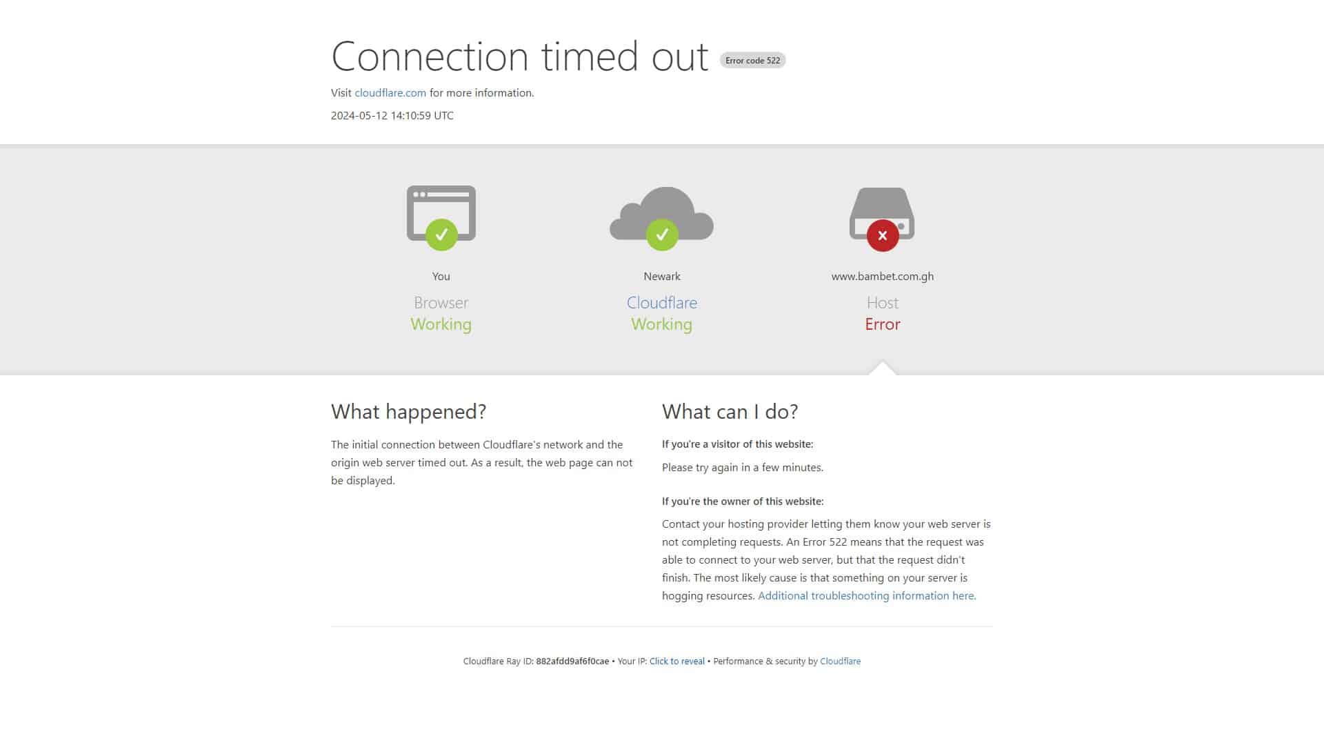 Screenshot of Bambet