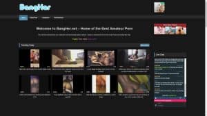 This is the : Bangher-homepage