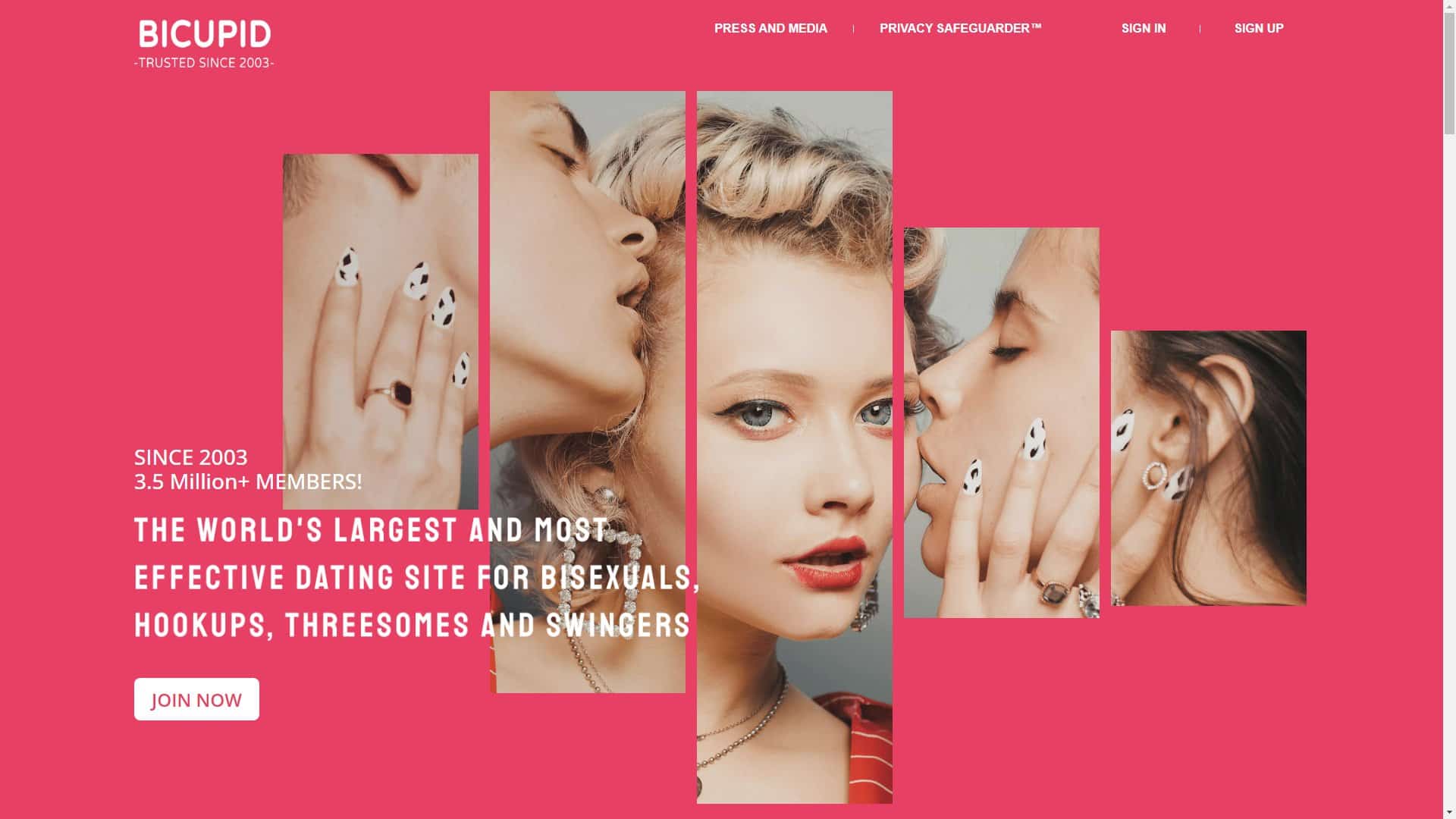 Screenshot of Bicupid