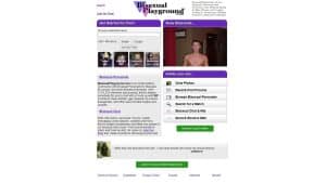 This is the : Bisexual-Playground-homepage