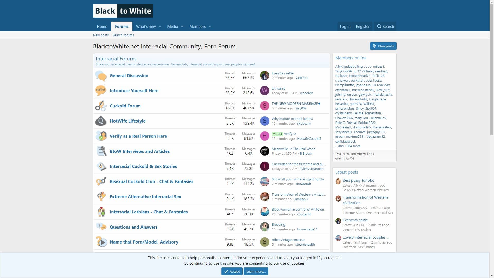 Screenshot of Blacktowhite