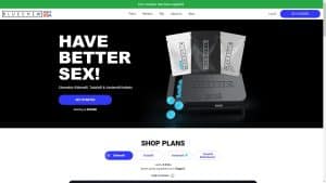 This is the : Bluechew-homepage