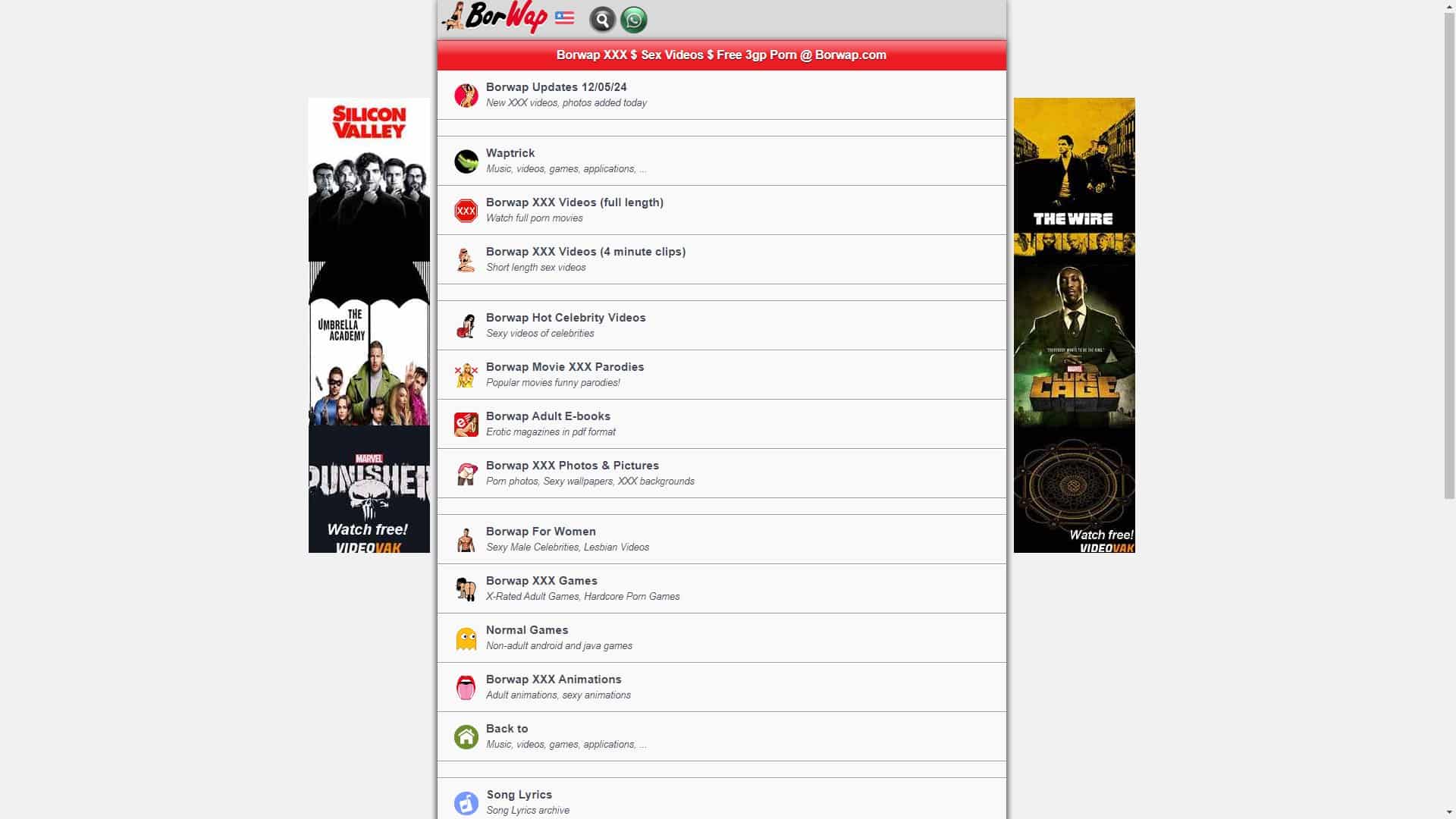 Screenshot of Borwap