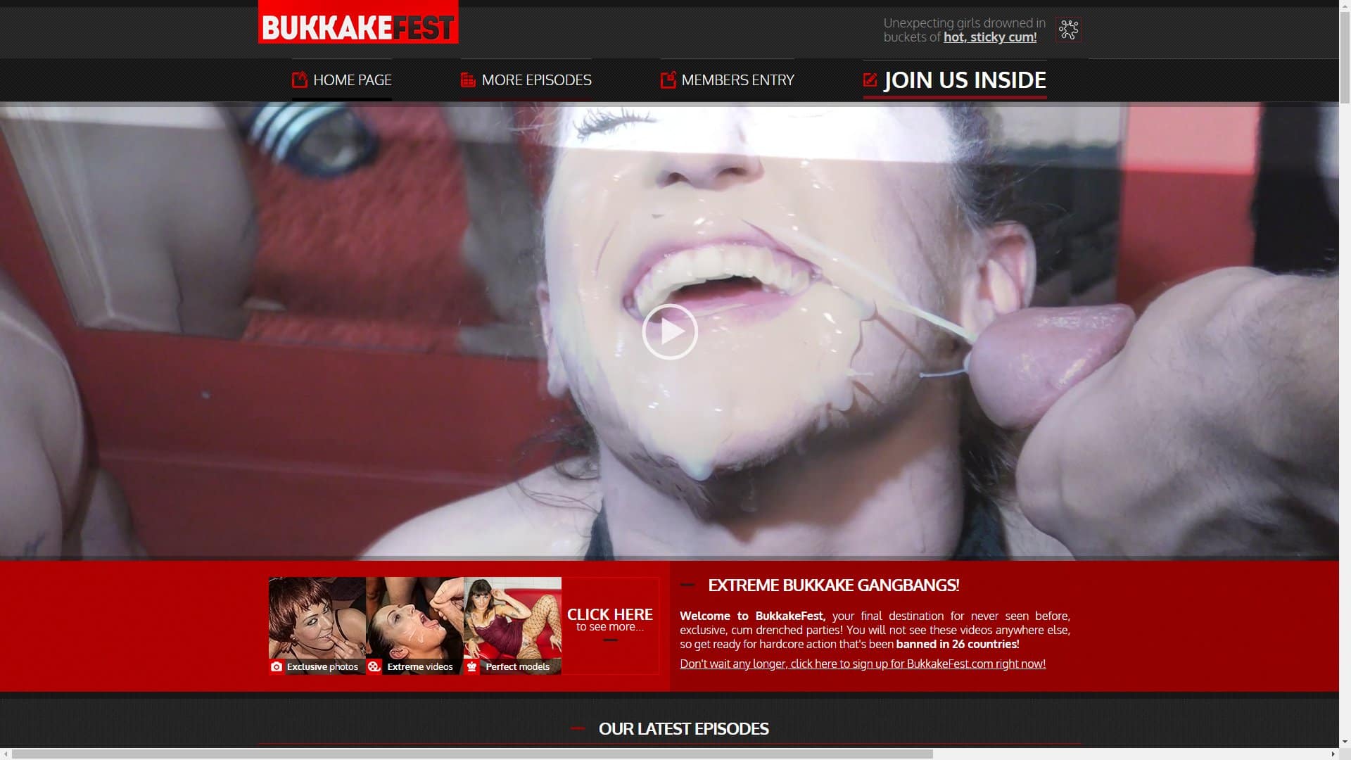 Screenshot of Bukkake Fest