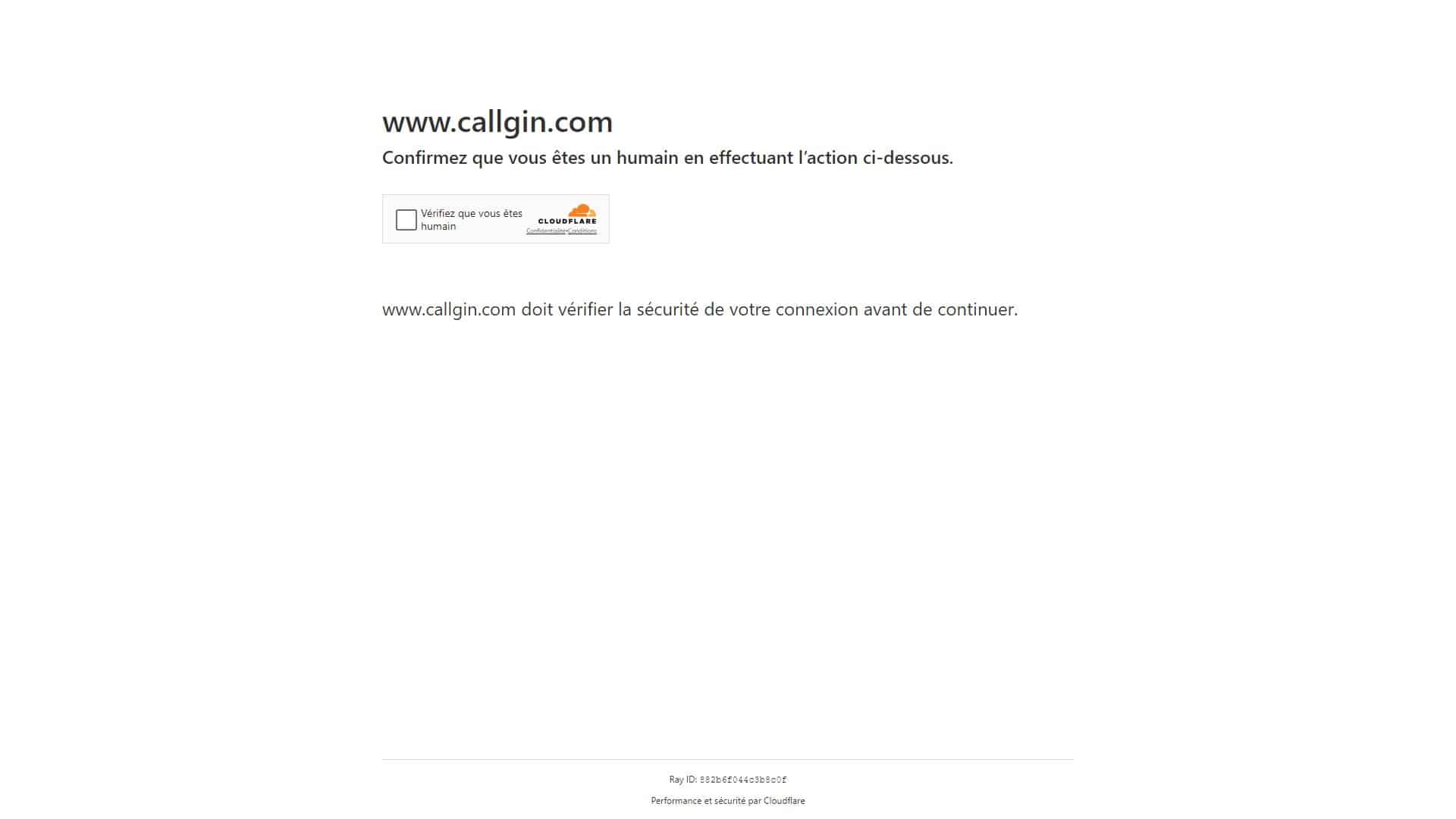 Screenshot of Callgin