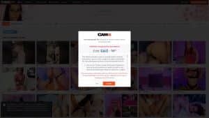 This is the : Cam4-Latina-homepage