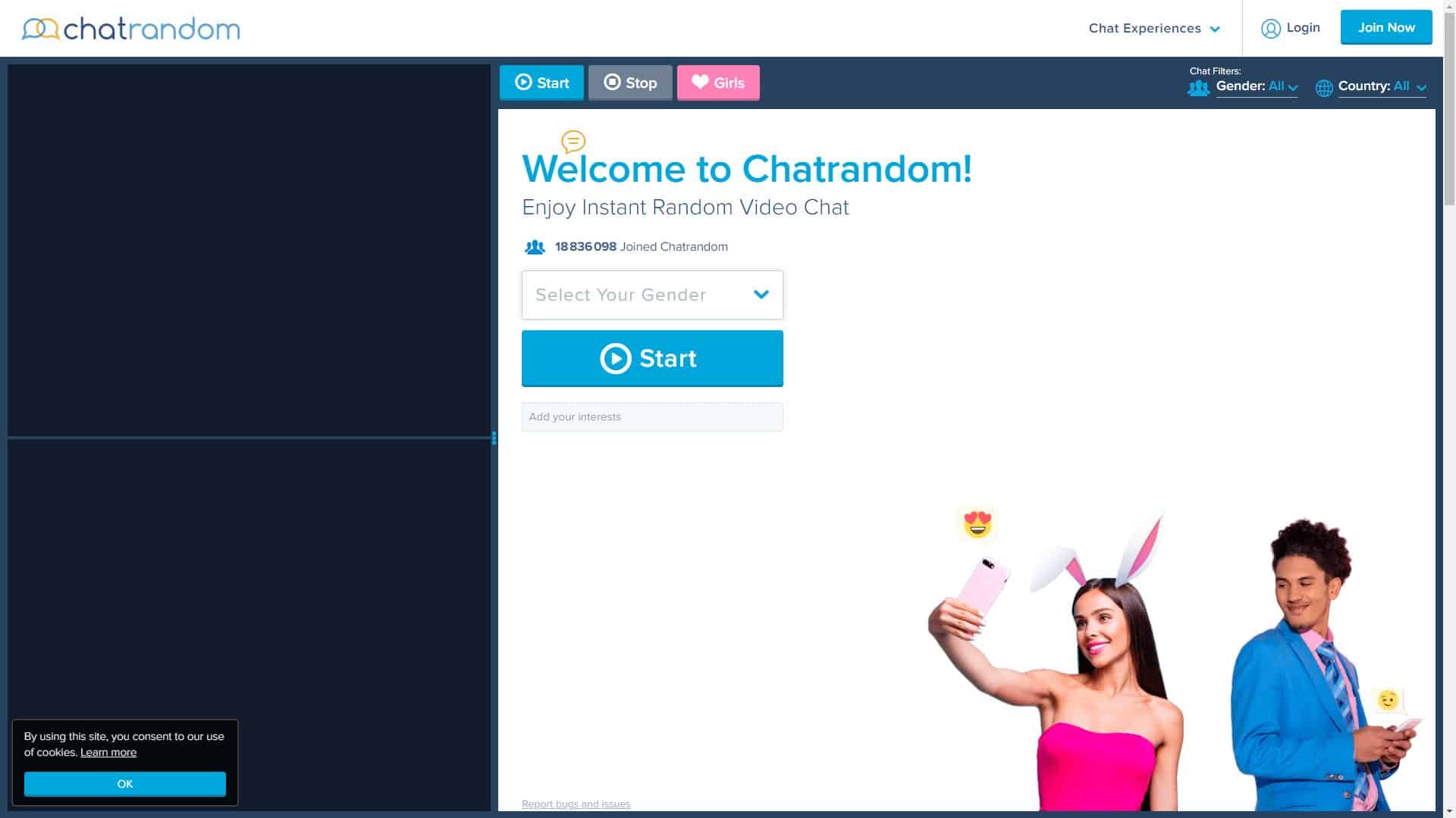 Screenshot of Chatrandom
