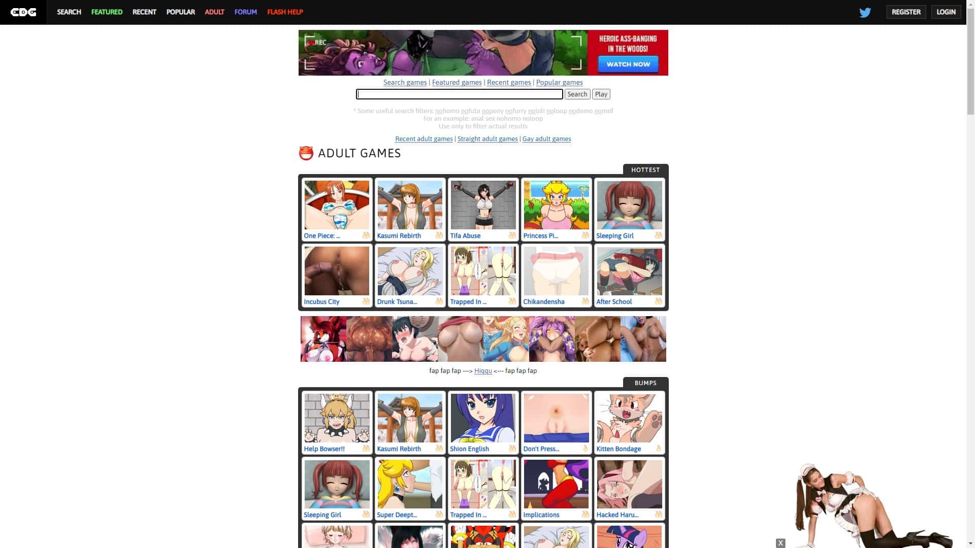 Screenshot of Comdotgame Adult