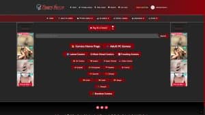 This is the : Comicsvalley-homepage