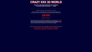 This is the : Crazyxxx3Dworld-homepage