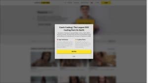 This is the : Czech-Casting-homepage