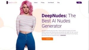 This is the : Deepnudes.Net-Fake-homepage