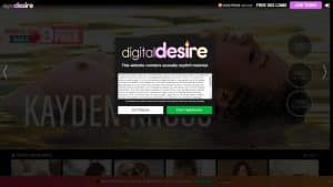 This is the : Digital-Desire-homepage