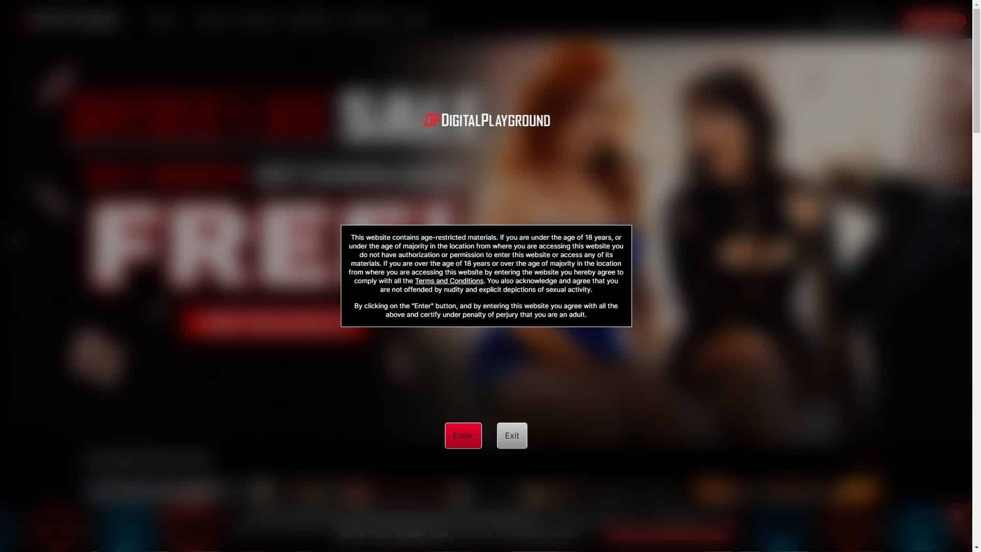 Screenshot of Digital Playground Parodies