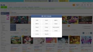 This is the : Dlsite-Games-homepage