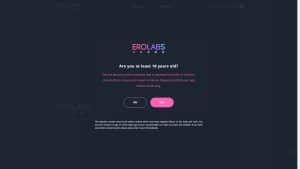 This is the : Erolabs-homepage