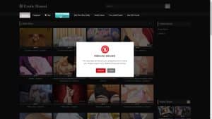 This is the : Erotic-Hentai-homepage