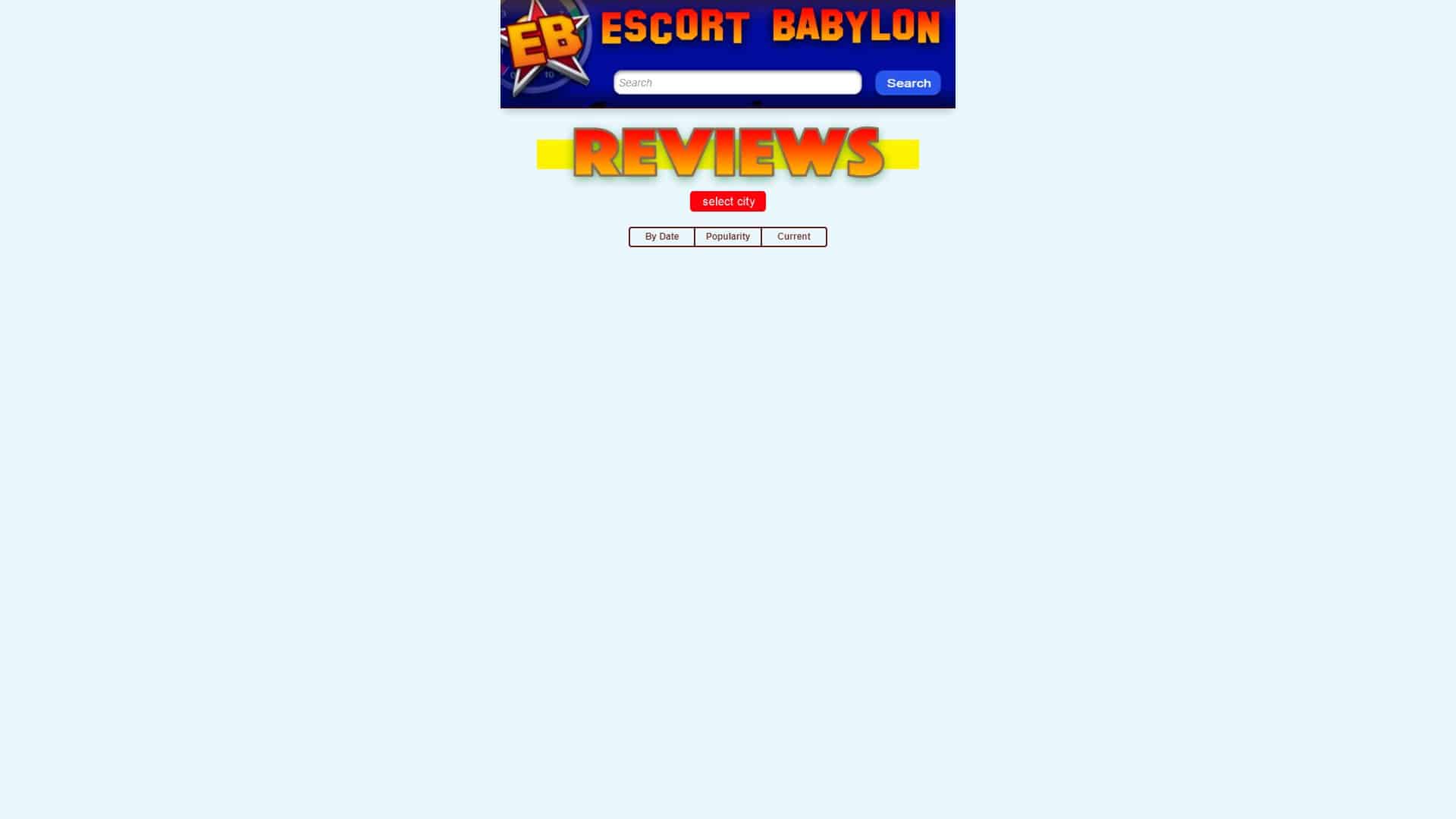 Screenshot of Escort Babylon