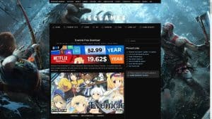 This is the : Evenicle-homepage