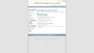 This is the : Fabswingers-homepage