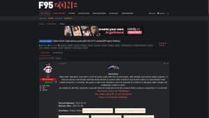 This is the : Fallen-Doll-homepage