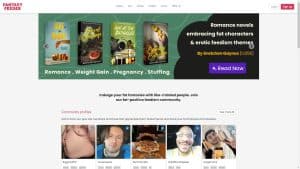 This is the : Fantasy-Feeder-homepage