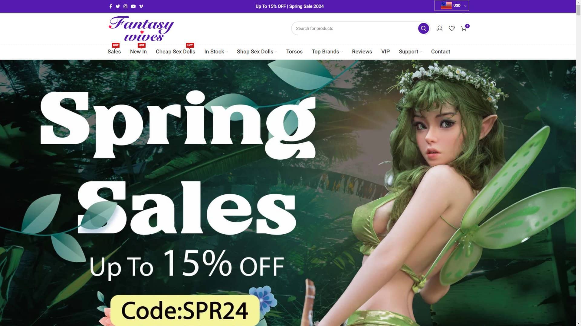 Screenshot of Fantasy Wives