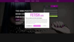 This is the : Fetish.Com-homepage
