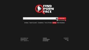 This is the : Findpornface-homepage