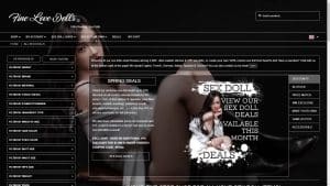 This is the : Fine-Love-Dolls-homepage