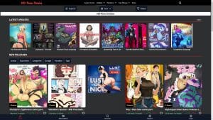 This is the : Hd-Porn-Comics-homepage