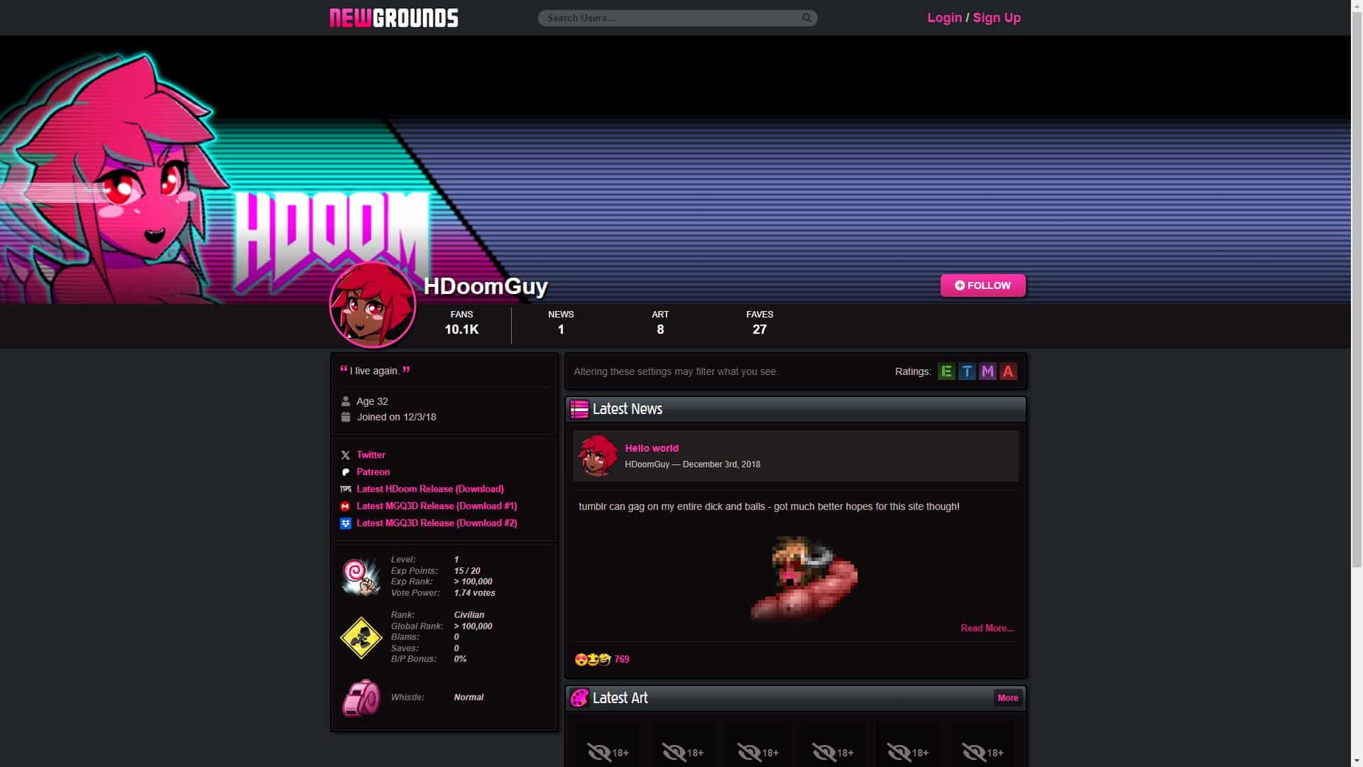 Screenshot of Hdoom
