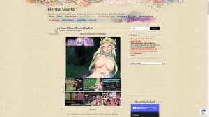 This is the : Hentaibedta-homepage