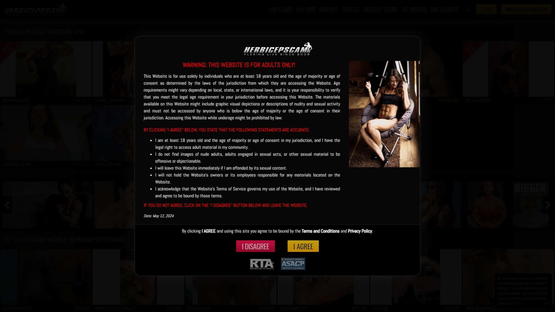 Screenshot of Herbicepscam