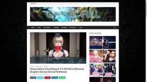 This is the : Honey-Select-homepage