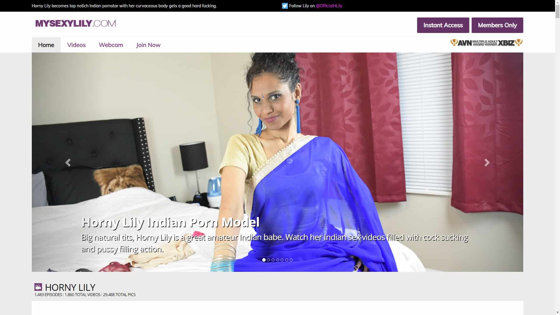 Screenshot of Horny Lily